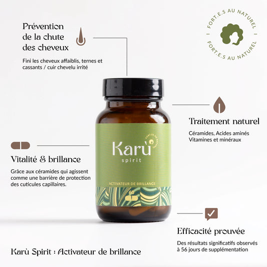 mise en avant des benefices activateur de brillance