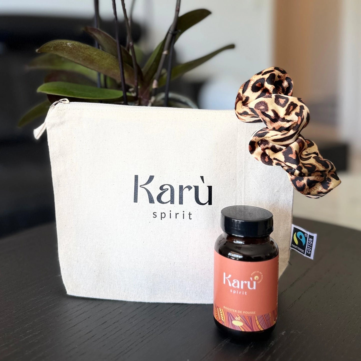 trousse karu avec complément alimentaire et chouchous haut de gamme