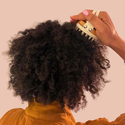 Brosse massante - Soin du cuir chevelu