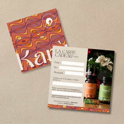 Carte cadeau Édition Noël