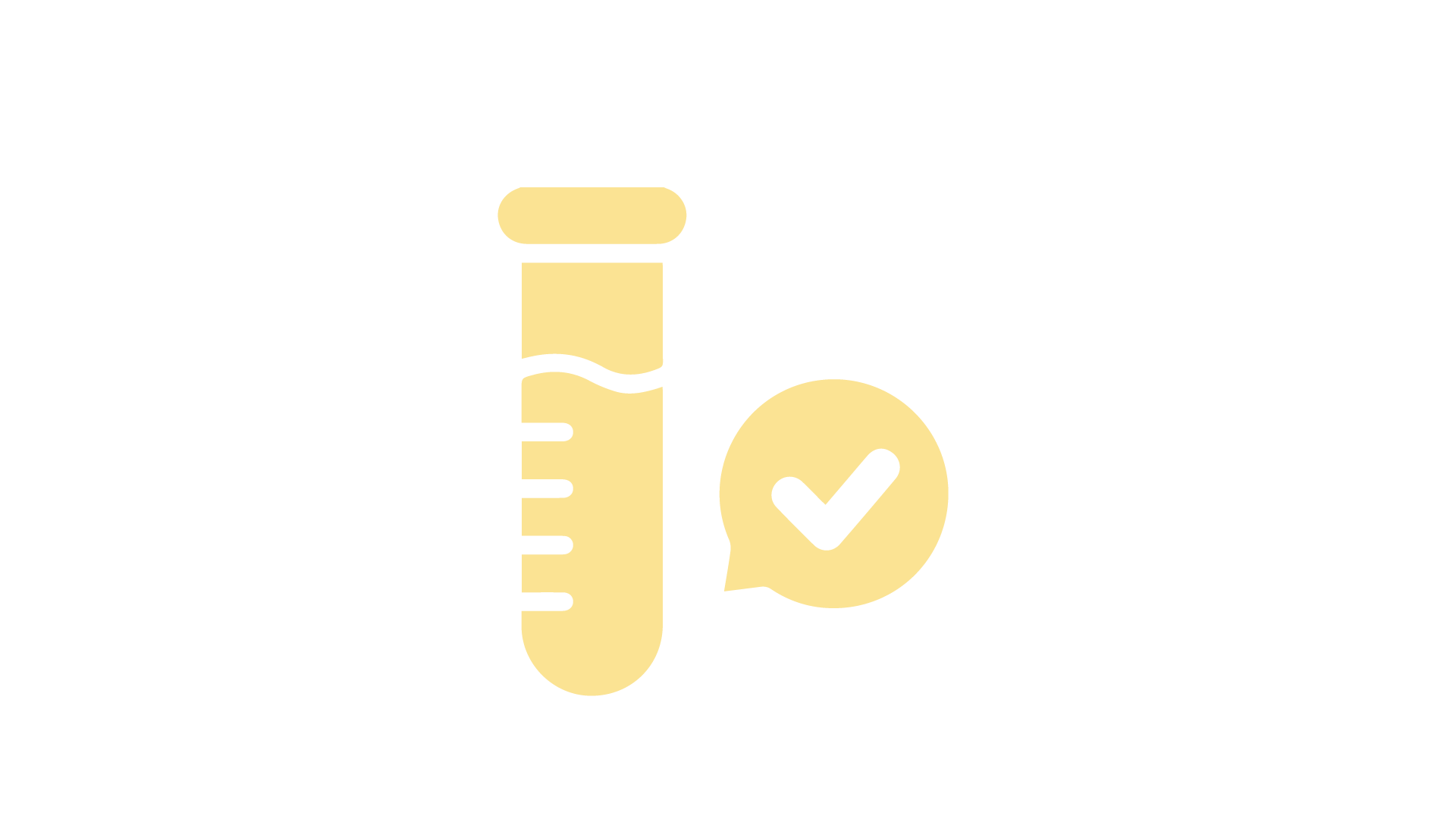 Icône formulation et efficacite couleur jaune